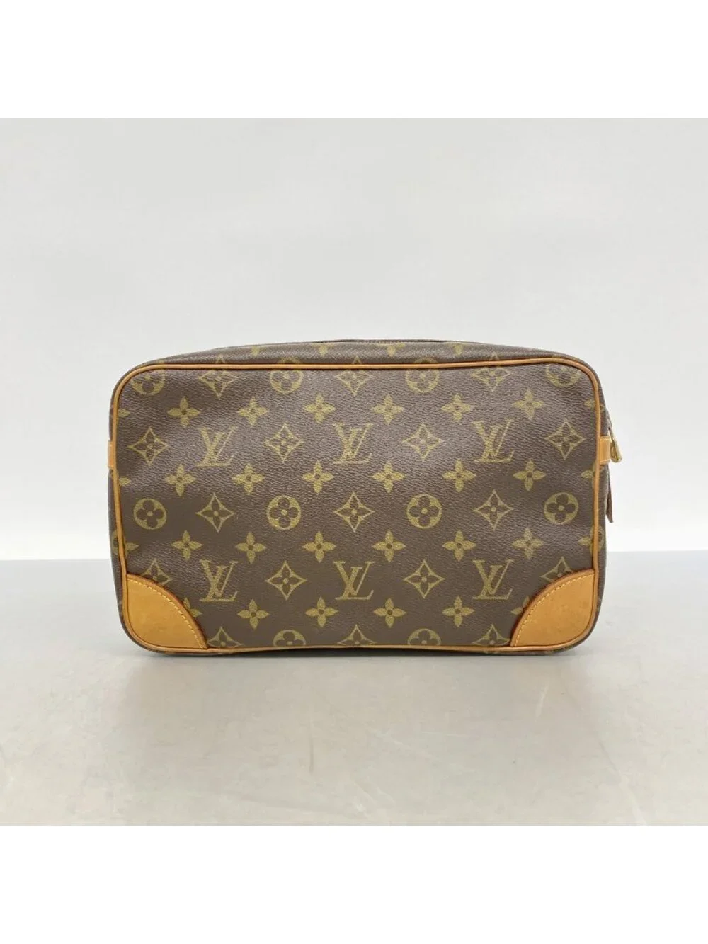 Louis Vuitton Clutch Monogram Compiegne 28 Brown